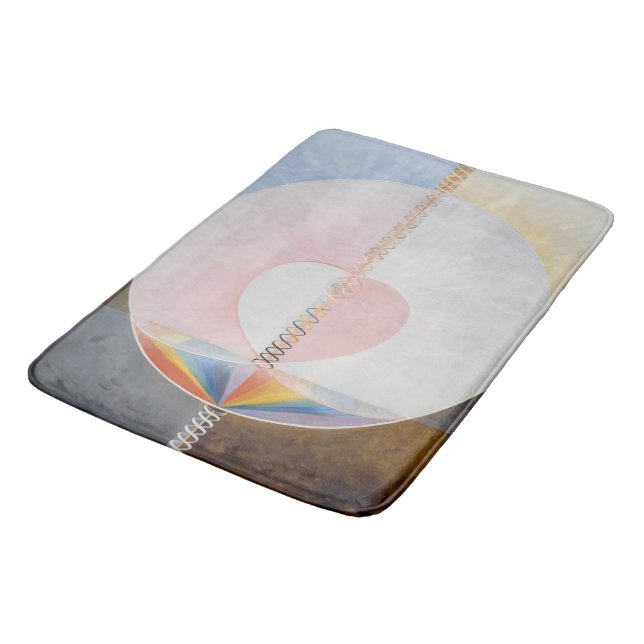 Hilma af Klint - The Dove Bath Mat (Angled)
