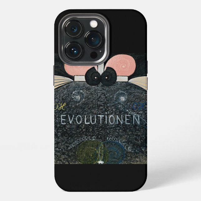  Hilma af Klint - The Evolution, 7 iPhone Case (Back)