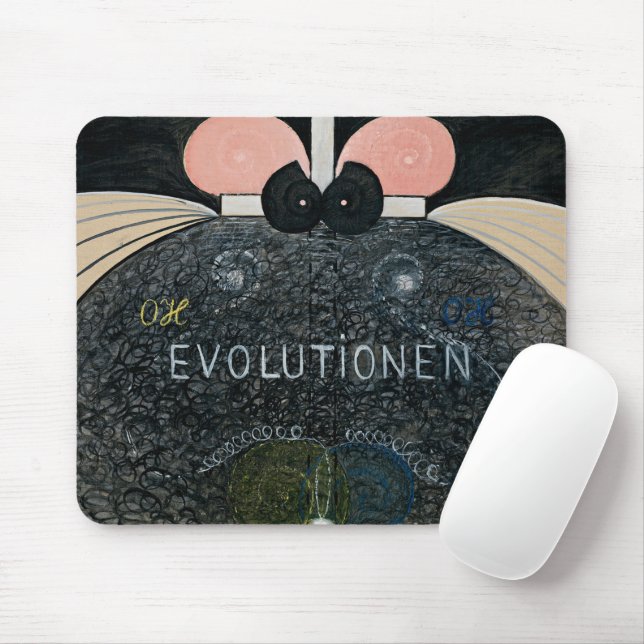  Hilma af Klint - The Evolution, 7 Mouse Pad (With Mouse)