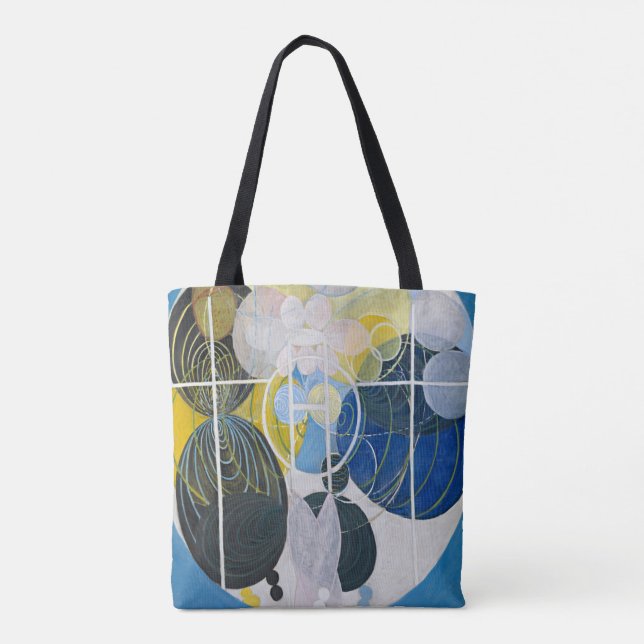 Hilma af Klint -The Large Figure Paintings Tote Bag (Back)