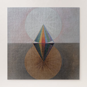 Hilma Af Klint, The Swan No.12, Abstract Art Jigsaw Puzzle