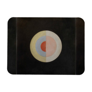Hilma Af Klint, The Swan No.16, Abstract Art Magnet