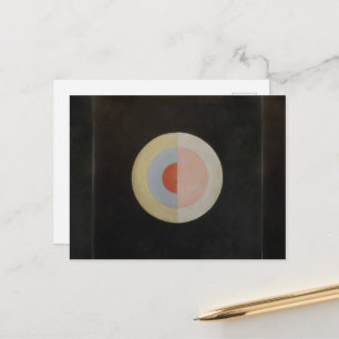Hilma Af Klint, The Swan No.16, Abstract Art Postcard