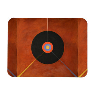 Hilma Af Klint, The Swan No.18, Abstract Art Magnet