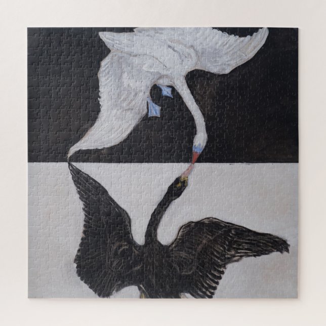 Hilma Af Klint, The Swan No.1, Abstract Art Jigsaw Puzzle (Vertical)