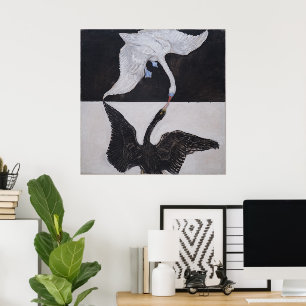 Hilma Af Klint, The Swan No.1, Abstract Art Poster