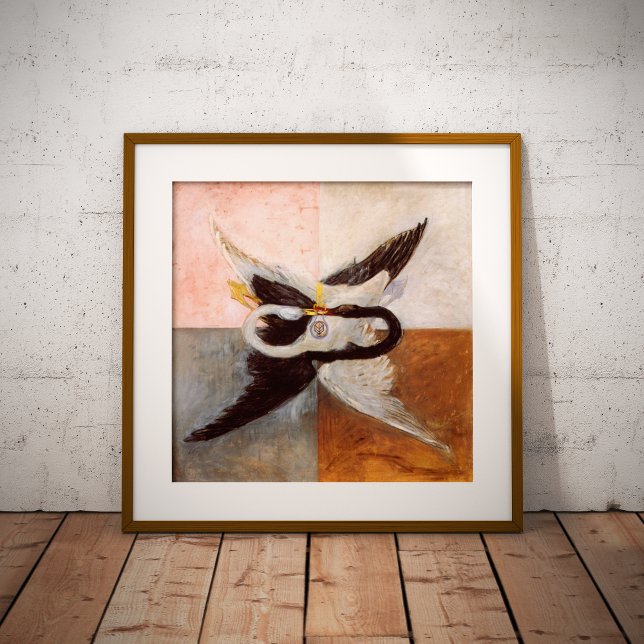 Hilma Af Klint, The Swan No.24, Abstract Art Photo Print (Creator Uploaded)