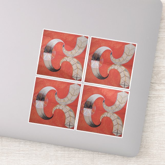 Hilma Af Klint, The Swan No.9, Abstract Art (Detail)