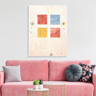 Hilma Af Klint, The Ten Largest No10, Abstract Art Canvas Print