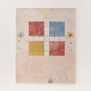 Hilma Af Klint, The Ten Largest No10, Abstract Art Jigsaw Puzzle