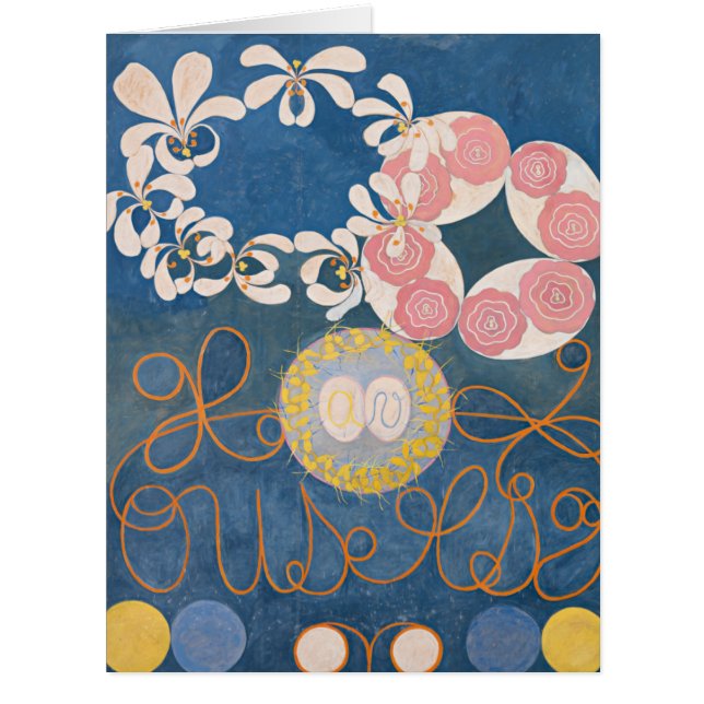 Hilma Af Klint, The Ten Largest No1, Abstract Art (Front)