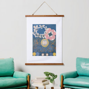 Hilma Af Klint, The Ten Largest No1, Abstract Art Hanging Tapestry