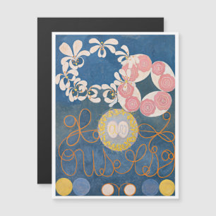 Hilma Af Klint, The Ten Largest No1, Abstract Art Magnetic Invitation