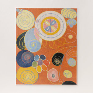Hilma Af Klint, The Ten Largest No3, Abstract Art Jigsaw Puzzle