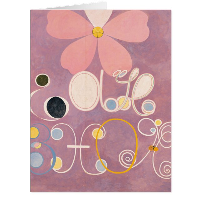 Hilma Af Klint, The Ten Largest No5, Abstract Art (Front)