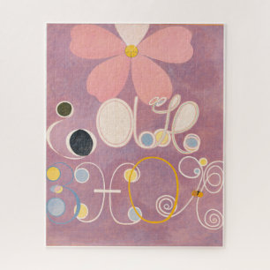 Hilma Af Klint, The Ten Largest No5, Abstract Art Jigsaw Puzzle