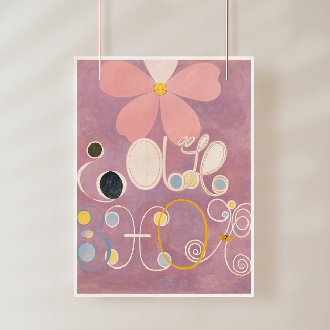 Hilma Af Klint, The Ten Largest No5, Abstract Art Poster (Creator Uploaded)