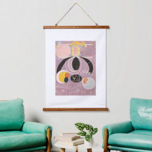 Hilma Af Klint, The Ten Largest No6, Abstract Art Hanging Tapestry