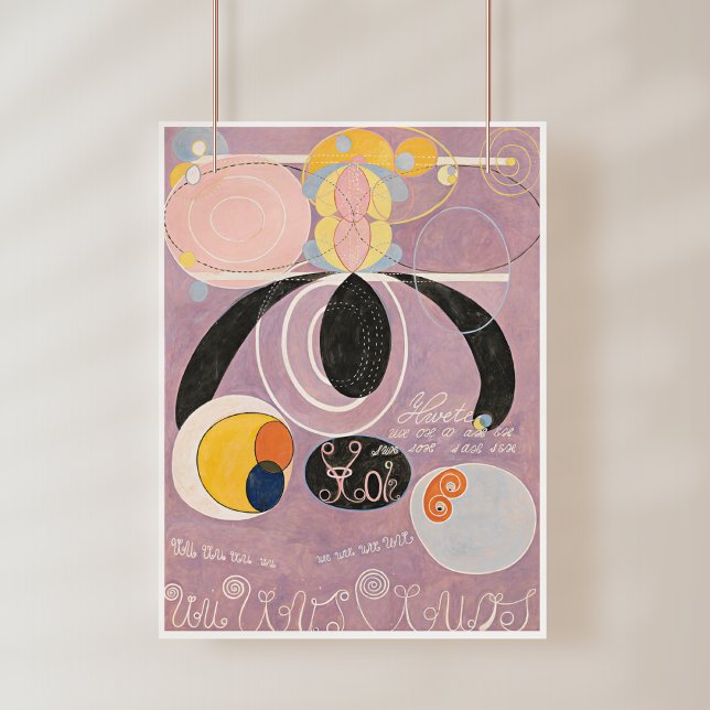 Hilma Af Klint, The Ten Largest No6, Abstract Art Poster (Creator Uploaded)