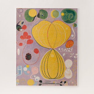 Hilma Af Klint, The Ten Largest No7, Abstract Art Jigsaw Puzzle