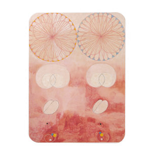 Hilma Af Klint, The Ten Largest No9, Abstract Art Magnet