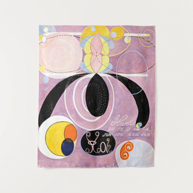 Hilma af Klint - The Ten Largest, No. 06 Tapestry (Front)
