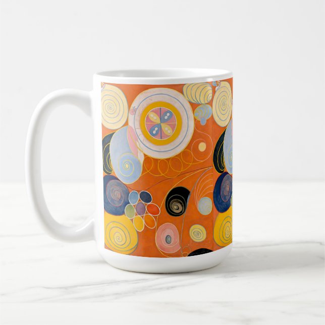 Hilma af Klint - The Ten Largest, No.3,Youth Coffee Mug (Left)