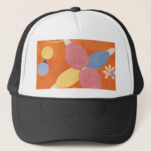 Hilma af Klint The Ten Largest No._4 Trucker Hat (Front)