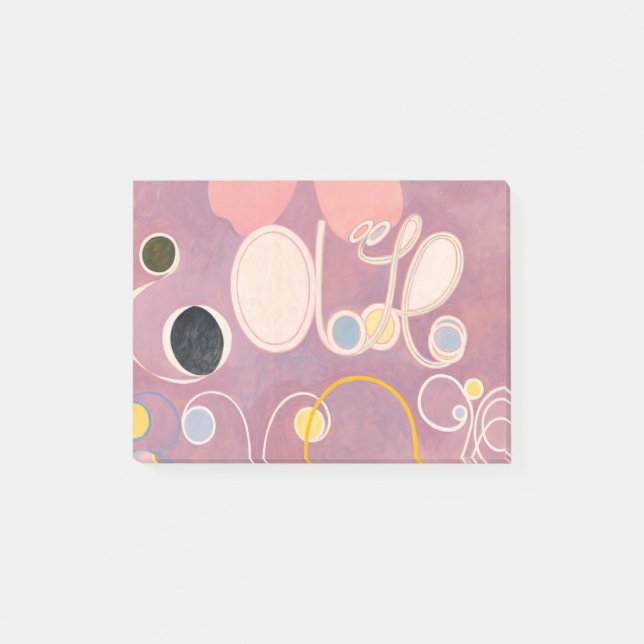 Hilma af Klint The Ten Largest No.5 Post-it Notes (Front)