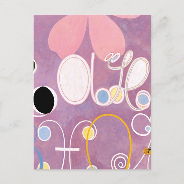 Hilma af Klint - The Ten Largest No. 5 Postcard (Front)