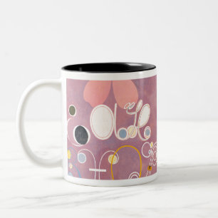 Hilma af Klint The Ten Largest No.5 Two-Tone Coffee Mug