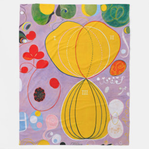 Hilma af Klint - The Ten Largest No. 7 Fleece Blanket