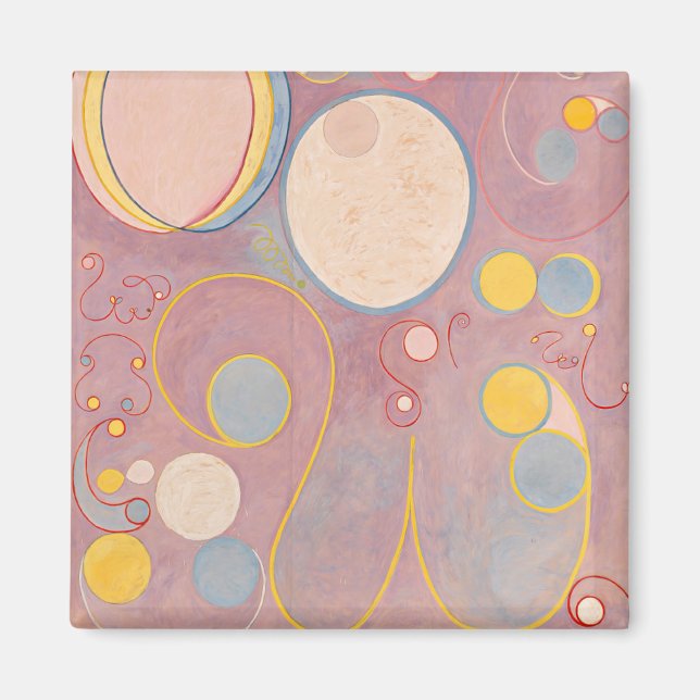 Hilma af Klint The Ten Largest No.7 Magnet (Front)