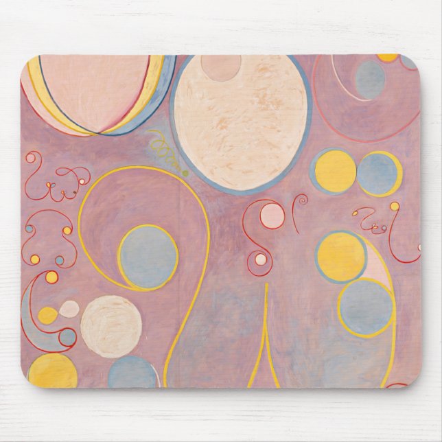 Hilma af Klint The Ten Largest No.7 Mouse Pad (Front)