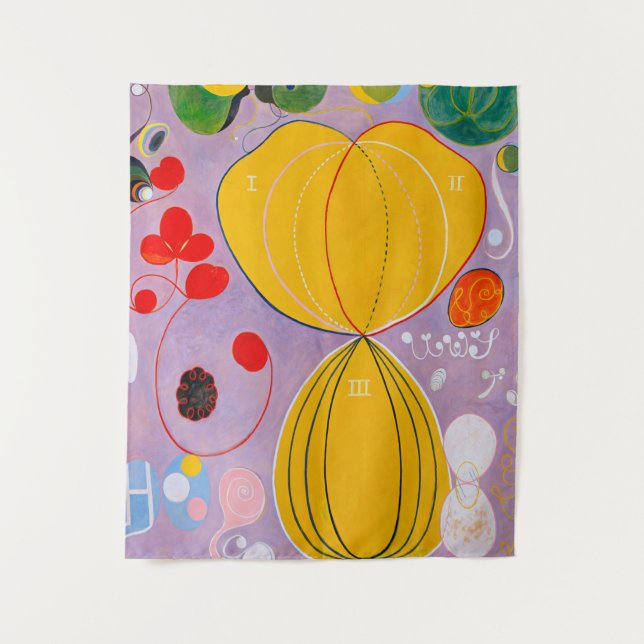 Hilma af Klint - The Ten Largest No. 7 Tapestry (Front)