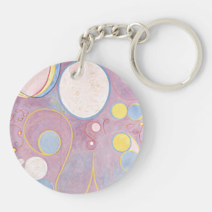 Hilma af Klint - The Ten Largest No. 8 Key Ring