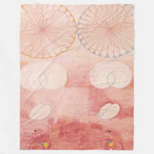 Hilma af Klint - The Ten Largest, No. 9_1907_7700. Fleece Blanket