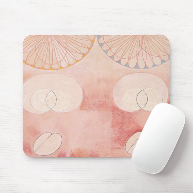 Hilma af Klint - The Ten Largest, No. 9 Mouse Pad (With Mouse)