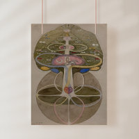 Hilma Af Klint, Tree Of Knowledge No1 Abstract Art