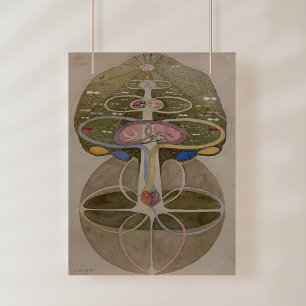 Hilma Af Klint, Tree Of Knowledge No1 Abstract Art Photo Print