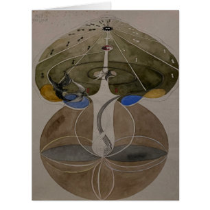 Hilma Af Klint, Tree Of Knowledge No2 Abstract Art