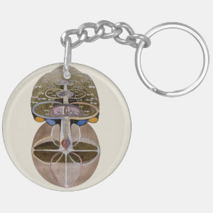 Hilma af Klint - Tree of Knowledge, No. 1 Key Ring