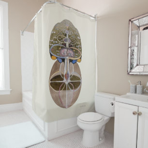 Hilma af Klint - Tree of Knowledge, No. 1 Shower Curtain