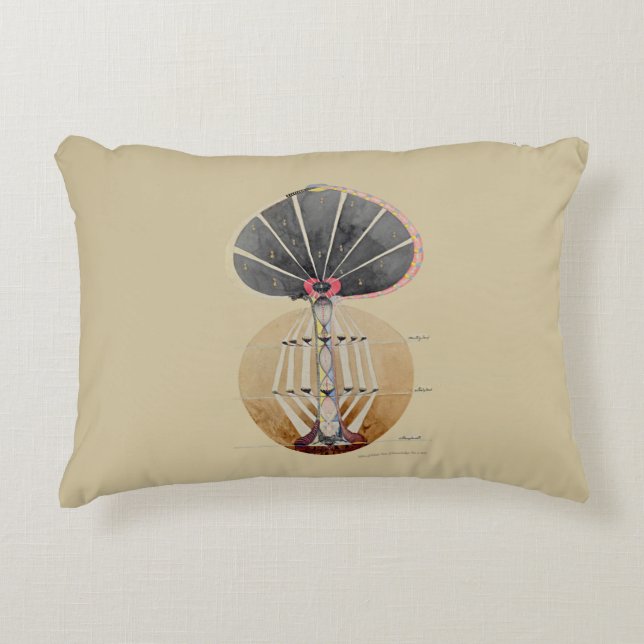 Hilma af Klint - Tree of Knowledge, No. 3 Decorative Cushion (Front)