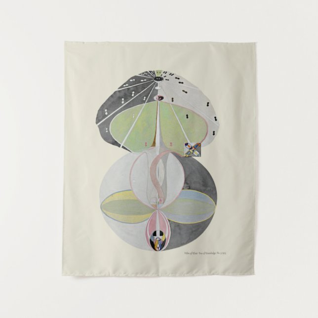 Hilma af Klint - Tree of Knowledge, No. 5 Tapestry (Front)