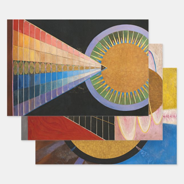 Hilma af Klint Wrapping Paper Sheet (Set)