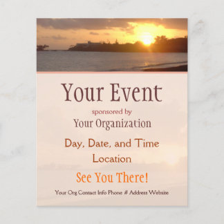 Hilo Dawn Event Flyers
