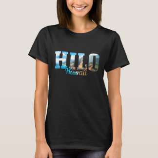 Hilo Hawaii Hawaiian Islands Surf Surfing Surfer T-Shirt