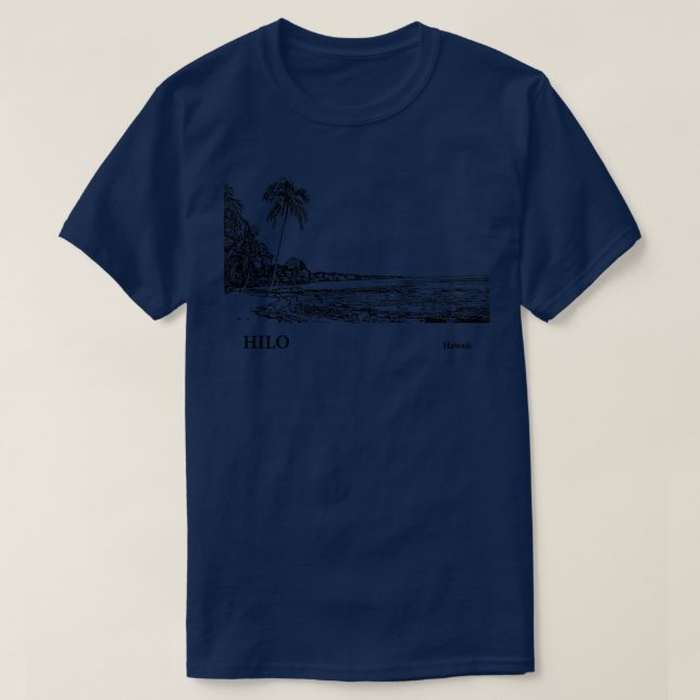 Hilo Hawaii TShirt 3 (Design Front)