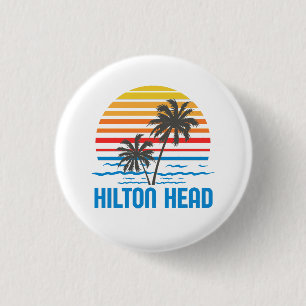 Hilton Head 3 Cm Round Badge